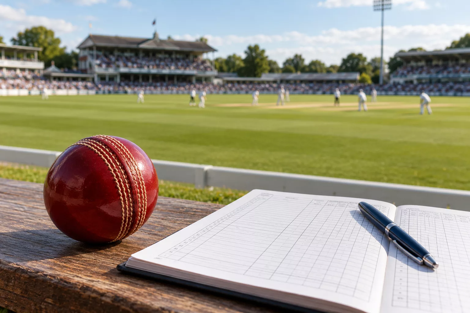 AmunRa editorial illustration: Cricket Formats and Scorecards